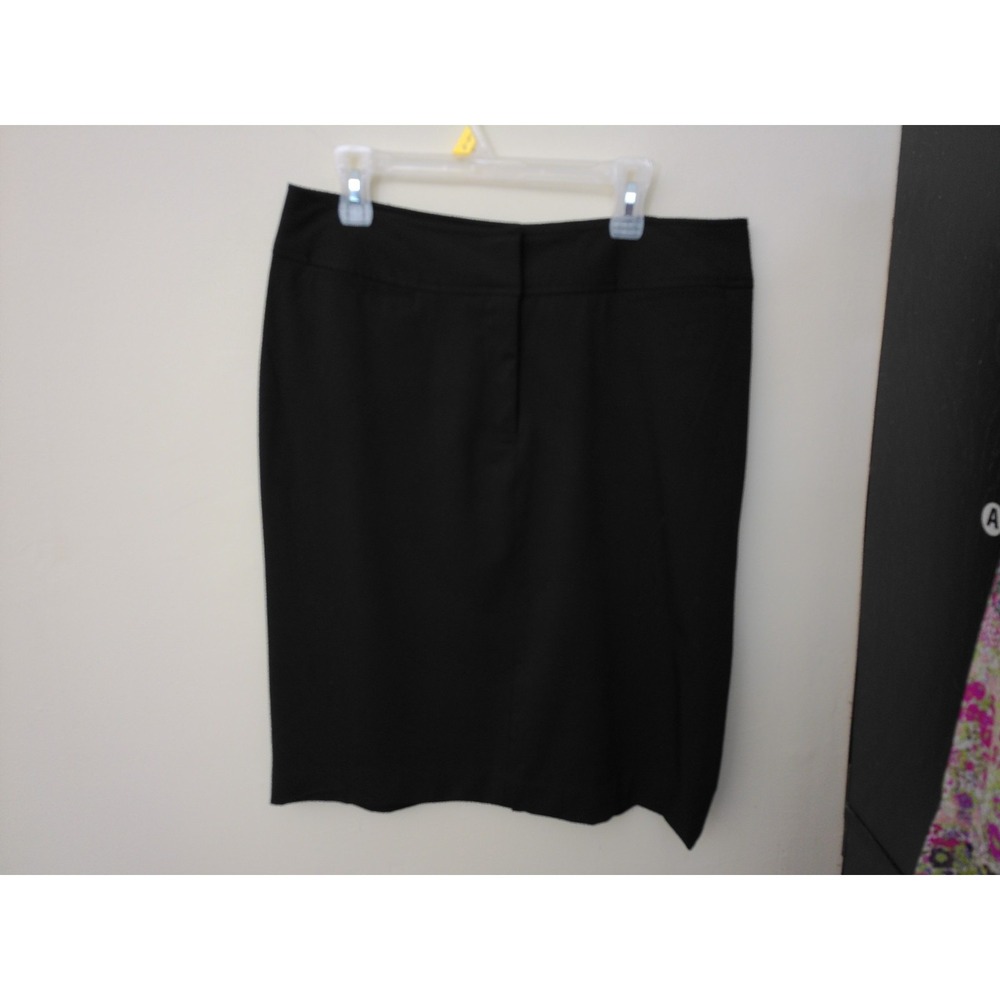 Worthington Pencil Skirt Womens Black Size 16 Stretch Business Career Lined